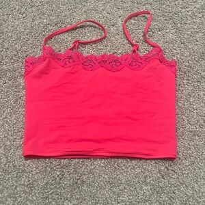 Skims fits everybody lace cropped tank
